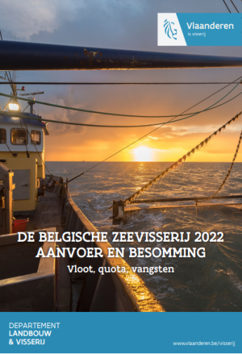 De Belgische zeevisserij - Aanvoer en Besomming 2022