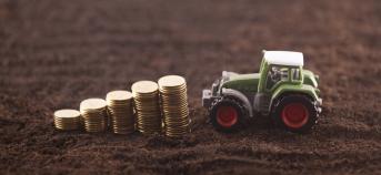 Tractor en geld