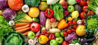 Foto groenten en fruit